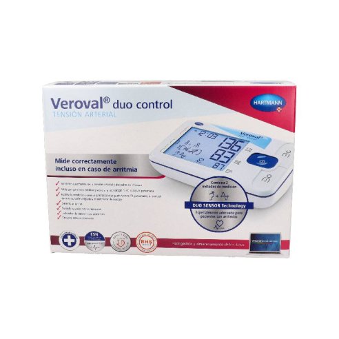 TENSIOMETRO AUTOMATICO DE BRAZO VEROVAL DUO CONTROL TALLA MEDIANA 1 UNIDAD