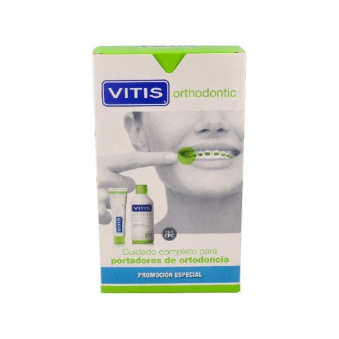 VITIS ORTHODONTIC PASTA DENTIFRICA Y COLUTORIO PACK