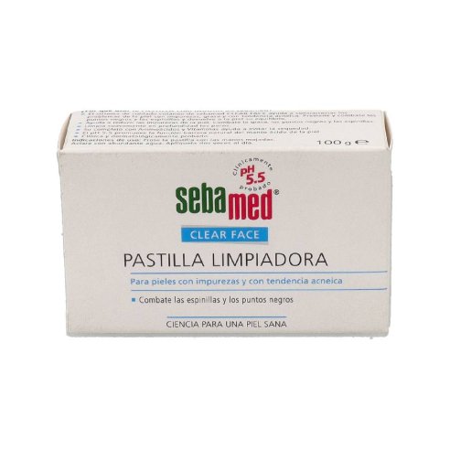 SEBAMED LIMPIADOR PASTILLA CLEAR FACE 1 ENVASE 100 g