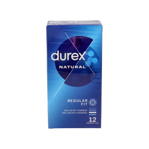 DUREX NATURAL PLUS PRESERVATIVOS 12 UNIDADES