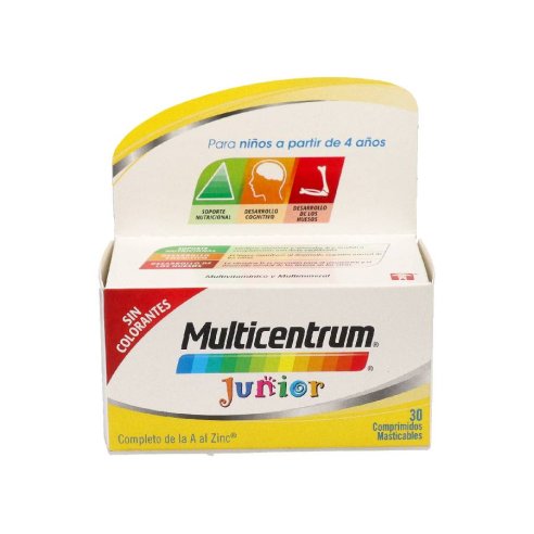 MULTICENTRUM JUNIOR 30 COMPRIMIDOS