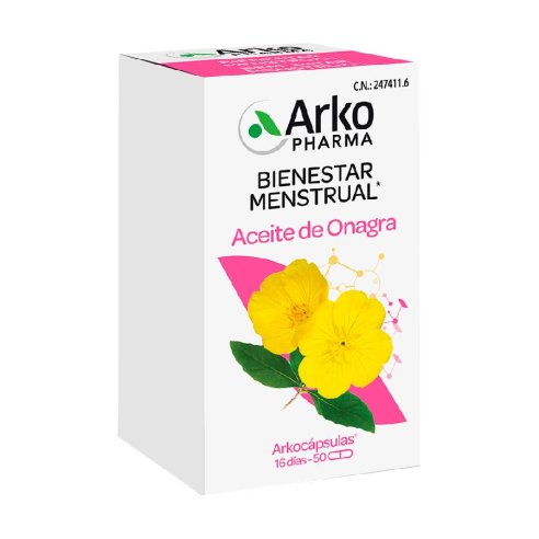 ARKOCAPSULAS ACEITE DE ONAGRA 50 CAPSULAS