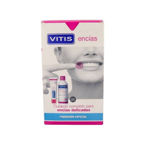 VITIS ENCIAS PASTA DENTIFRICA Y COLUTORIO PACK