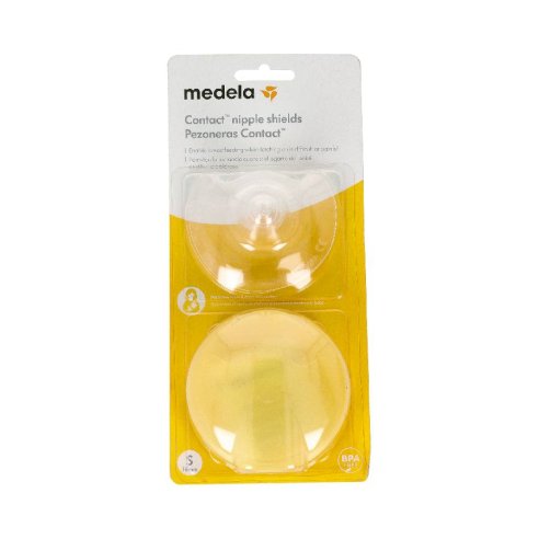 PEZONERA CONTACT SILICONA T- S 16 MM 2 U MEDELA