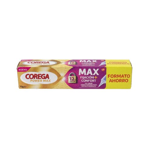 COREGA MAX FIJACION  CONFORT 1 TUBO 70 G SIN SABOR