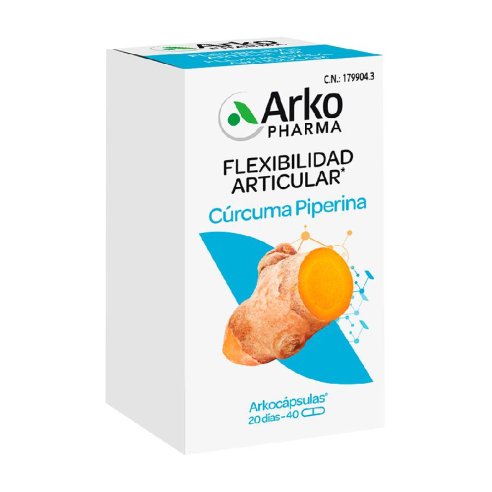 ARKOCAPSULAS CURCUMA BIO 40 CAPSULAS