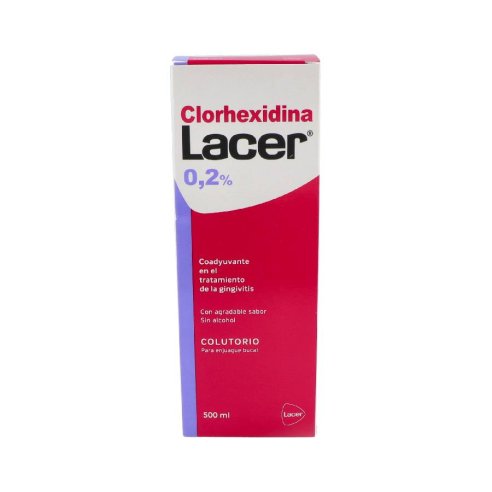 LACER COLUTORIO CLORHEXIDINA 0.2 1 ENVASE 500 ML