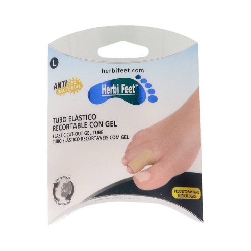 TUBO ELASTICO RECORTABLE HERBI FEET CON GEL TALLA L