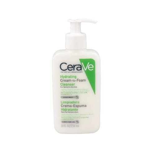 CERAVE LIMPIADORA CREMA ESPUMA HIDRATANTE 1 ENVASE 236 ML