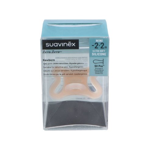 CHUPETE SILICONA FISIOLOGICO SUAVINEX SX PRO ZERO-ZERO -2 - 2 MESES 1 UNIDAD