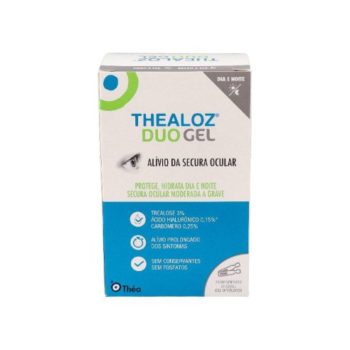 THEALOZ DUO GEL ESTERIL UNIDOSIS 30 UNIDOSIS 0,4 ML