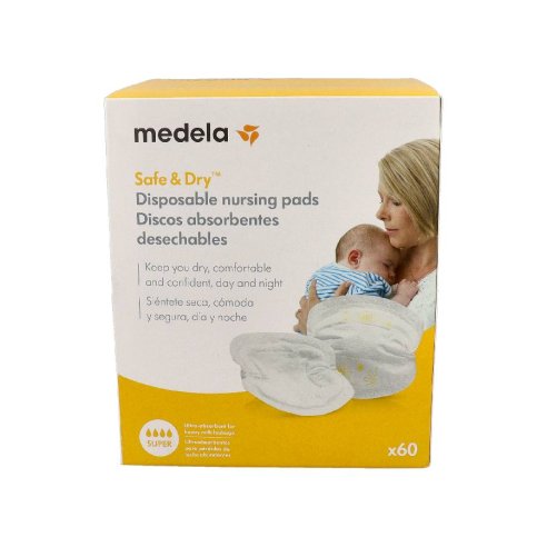 DISCOS ABSORBENTES DESECHABLES 60 U MEDELA