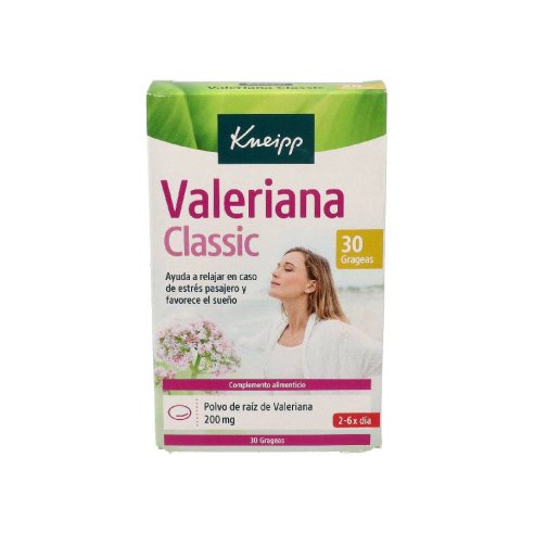 KNEIPP VALERIANA CLASSIC 30 GRAGEAS