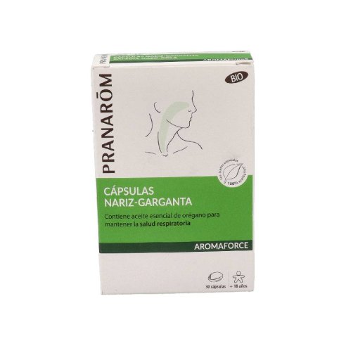 AROMAFORCE CAPSULAS NARIZ GARGANTA 30 CAPSULAS