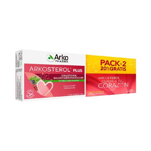 ARKOSTEROL PLUS 2 ENVASES 30 CAPSULAS