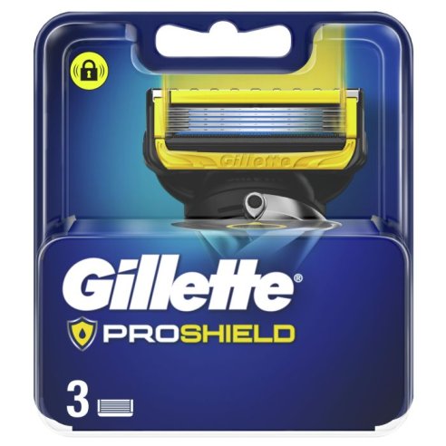 GILLETTE RECAMBIO FUSION PROSHIELD 3 UNIDADES