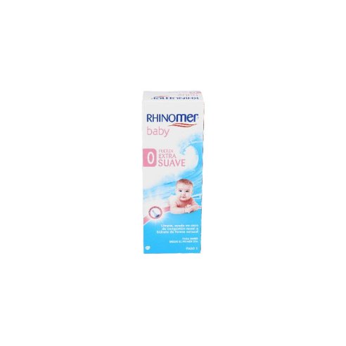 RHINOMER BABY LIMPIEZA NASAL F-0 EXTRA SUAVE ESTERIL 1 NEBULIZADOR 115 ml