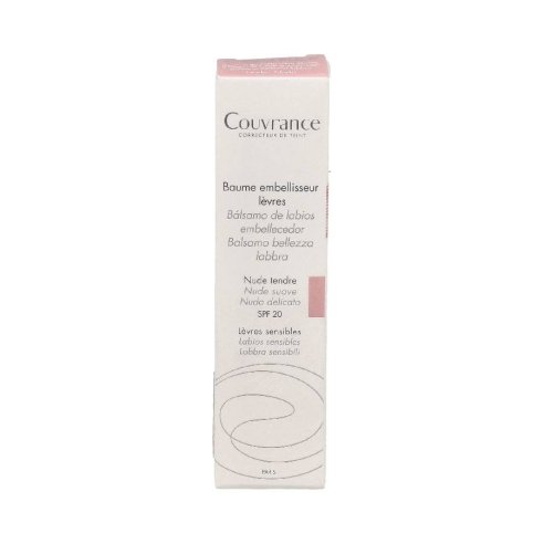 AVENE COUVRANCE BALSAMO DE LABIOS EMBELLECEDOR SPF 20 1 ENVASE  3,83 G COLOR NUDE SUAVE