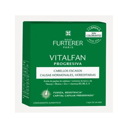 VITALFAN PROGRESIVA RENE FURTERER 30 CAPSULAS