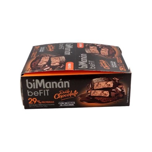 BIMANAN BEFIT BARRITAS 20 BARRITAS 35 G SABOR DOBLE CHOCOLATE