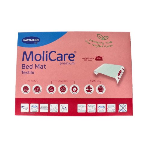 EMPAPADOR REUTILIZABLE MOLICARE BED MAT TEXTILE 1 UNIDAD 85 CM X 75 CM