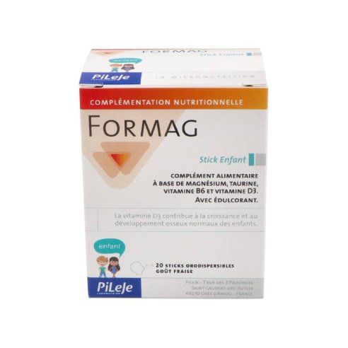 FORMAG 20 STICKS SABOR FRESA