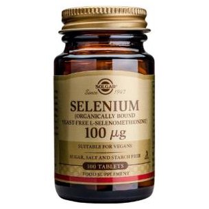 SELENIO SOLGAR 100MCG 100COMP